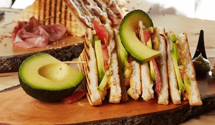 Veganes Club Sandwich Reze