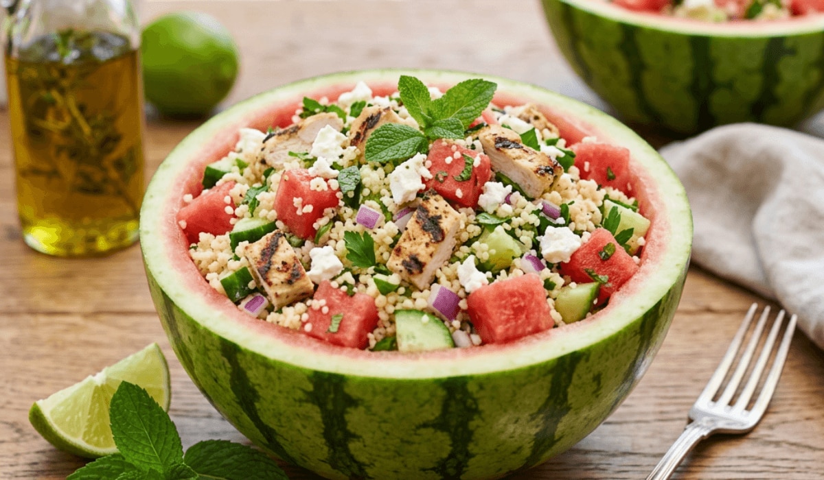Couscous-Wassermelonen-Salat