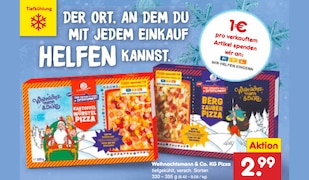 Bei Netto Marken-Discount Weihnachtsmann und Co. KG Pizza