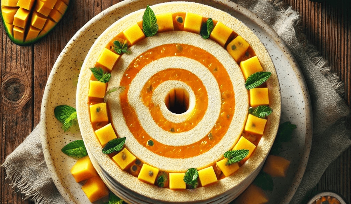 Mango-Maracuja-Wickeltorte
