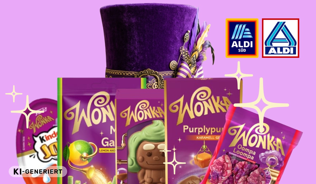 Willy Wonka kommt zu ALDI: So sichert ihr euch die magischen Highlights!