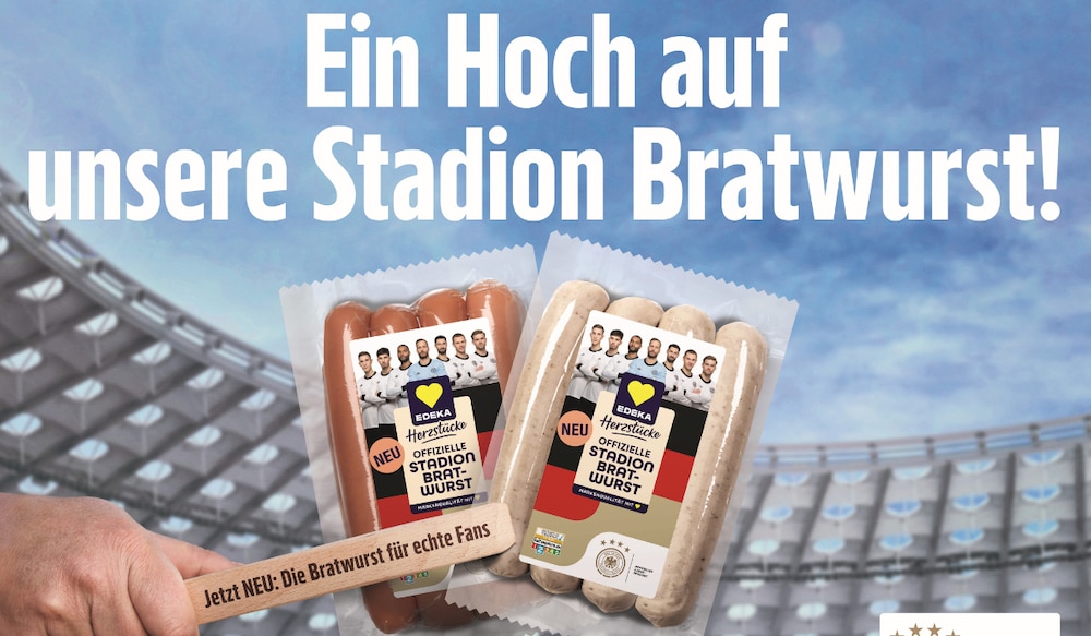  DFB x EDEKA Herzstücke Offizielle Stadion Bratwurst