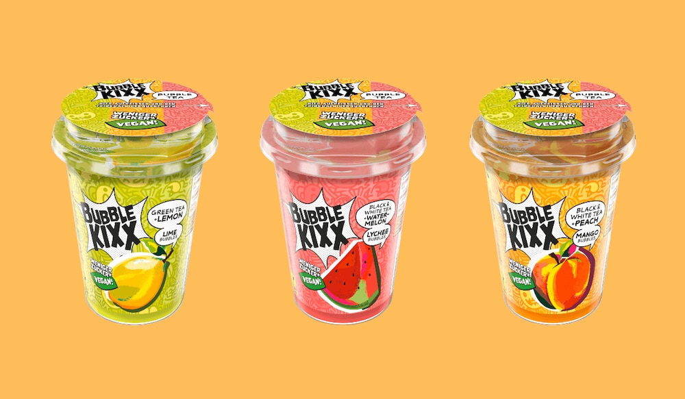 Zentis Bubble KIXX: Bubble Tea in 3 Sorten  