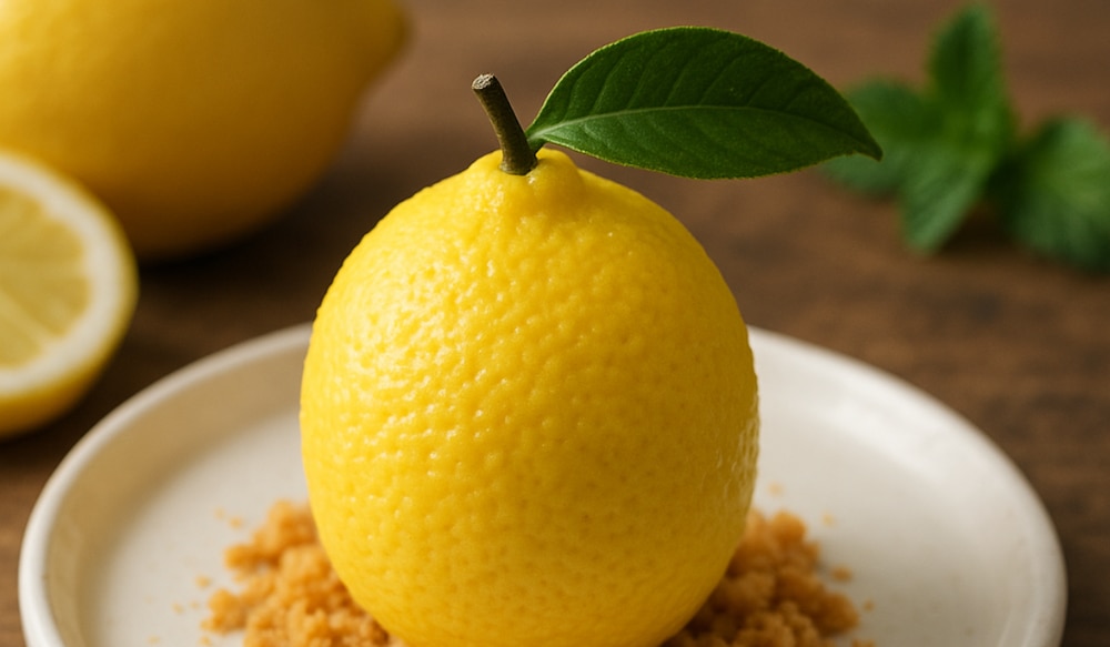 Zitronendessert wie Cedric Grolet