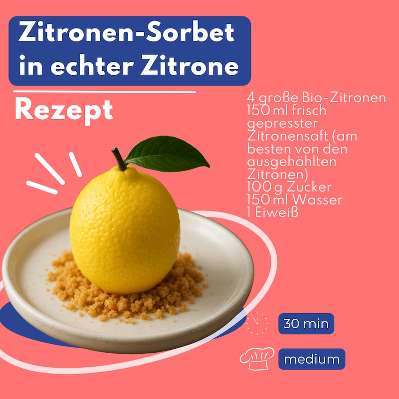 Zitronendessert