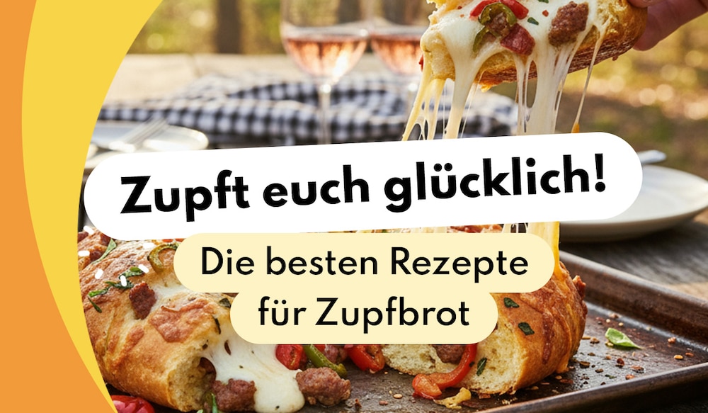 Zupfbrot Rezepte Header Image