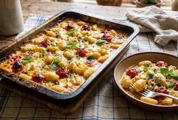 cremige Gnocchi mit Feta und Tomaten