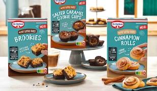 Dr Oetker My Little Bites: 3 neue Backmischungen im Sortiment 