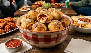 Gefüllte Mini-Pizzabälle Das perfekte WM-Fingerfood Rezept!