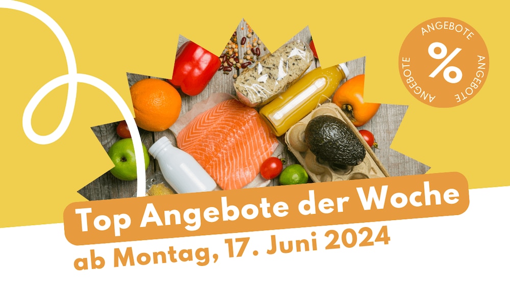 gelbes Header Image für die Prospekt-Highlights ab Montag, 17. Juni 2024