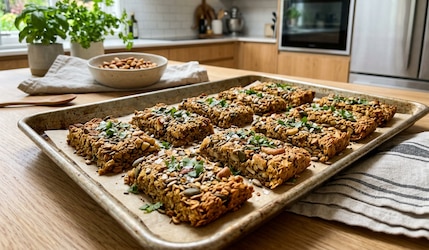 herzhafte Müsliriegel