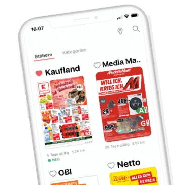 In der kaufDA App Prospekte online blättern