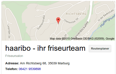 "haaribo" Friseursalon in Marburg Die Adresse des haaribo friseursalon