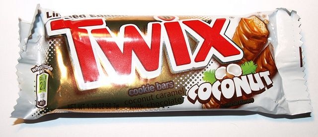 Twix mit Kokosnussgeschmack twix coconut