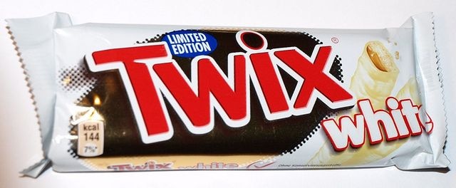 Twix mit weißer Schokolade twix white