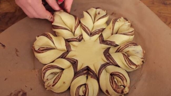 Nutella-Sternbrot