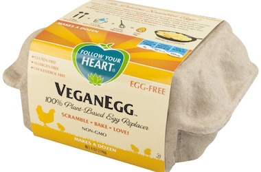 Die Verpackung für veganes Ei