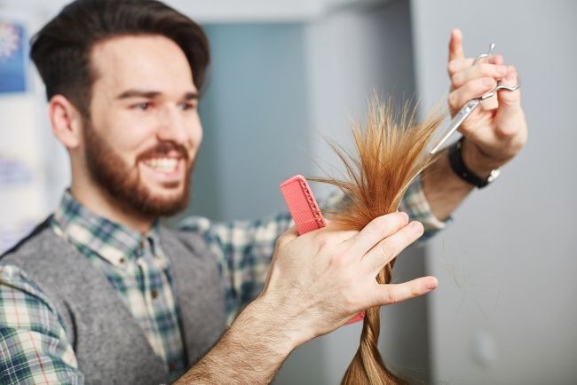 Haare schneiden