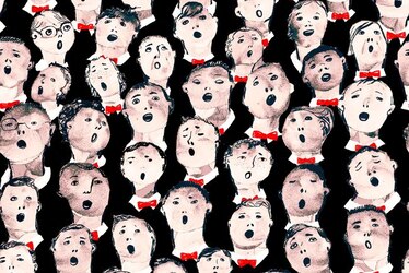 im Chor singen