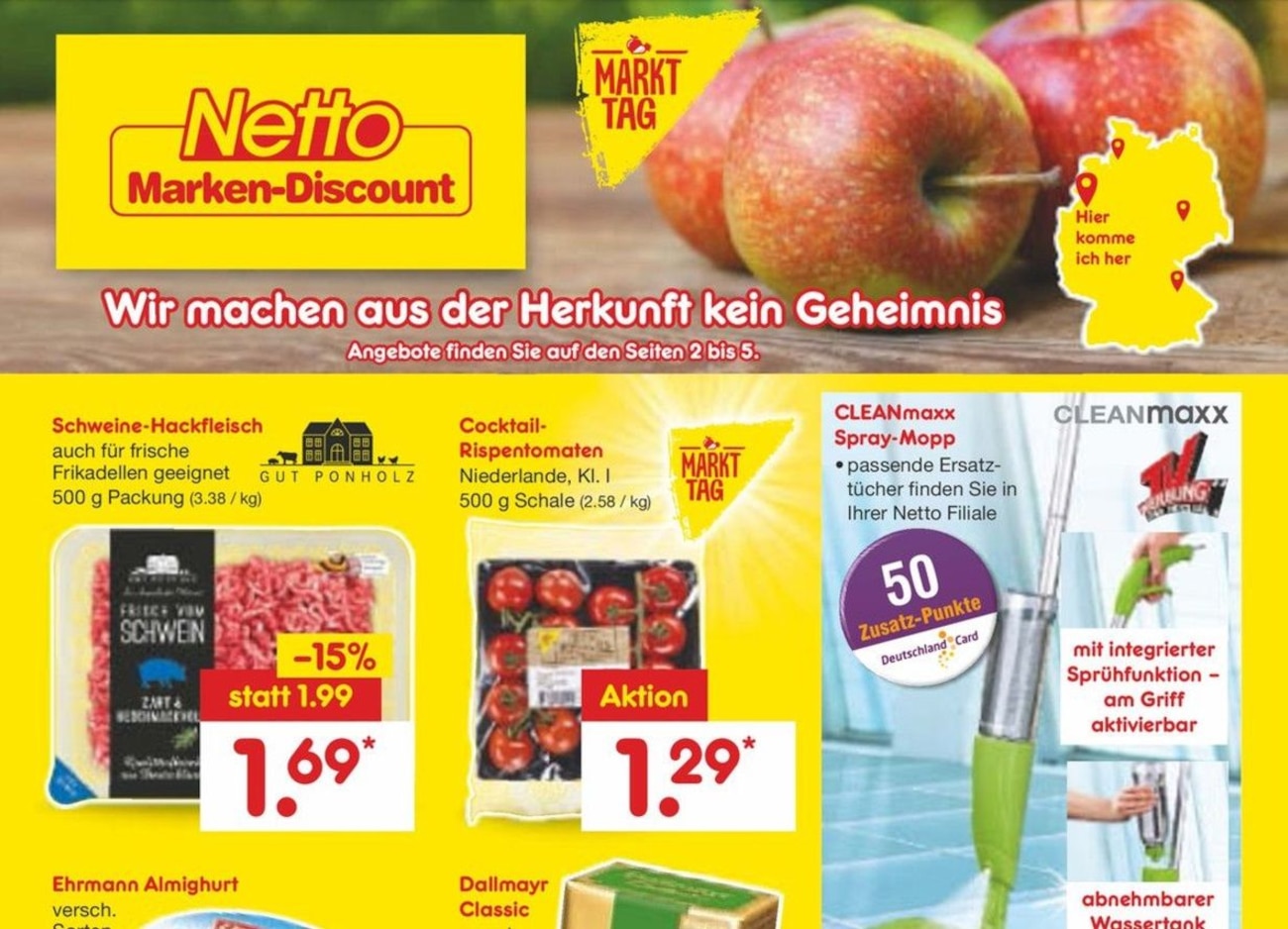 Netto Marken-Discount Prospekt KW 39 - Das Beste aus Ost und West!