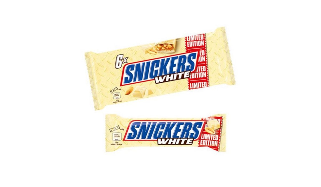 Snickers White Limited Edition: 2019 wieder erhältlich!
