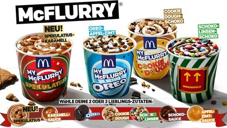 McFlurry Spekulatius Karamell: Spekulatius Eis bei McDonalds!