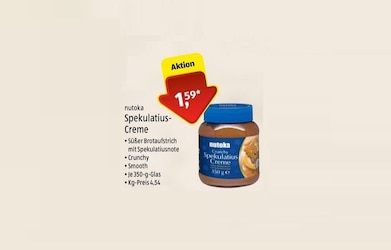 Spekulatius Brotaufstrich: Spekulatius Creme gibt es bei Aldi Süd zu kaufen