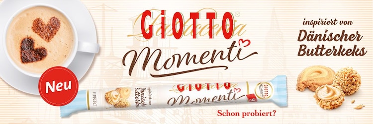 Die Limited Edition Giotto Momenti - Dänischer Butterkeks