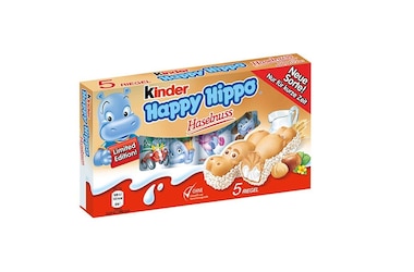 kinder happy hippo snack haselnuss