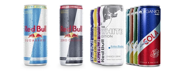 Red Bull Sorten