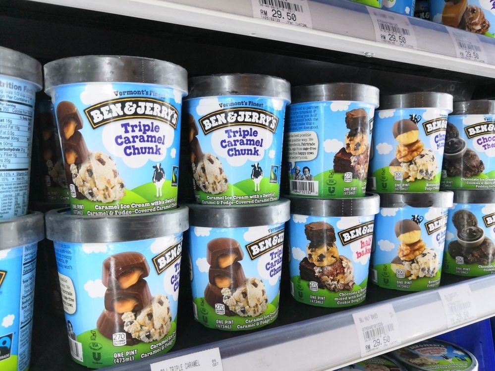 Ben and Jerry's Sorten