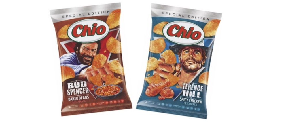 Limited Edition Chio Chips Bud Spencer Terence Hill