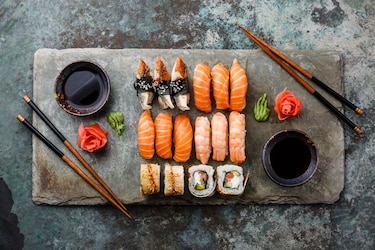 In welchem Supermarkt kann man Sushi kaufen?