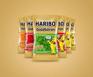 Haribo Goldbären sortenrein