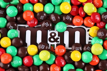 M&Ms Fudge Brownie
