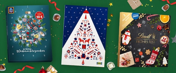 Adventskalender mit Gutscheinen 2019 bei Aldi, Netto MD, Edeka, Ikea & Co.