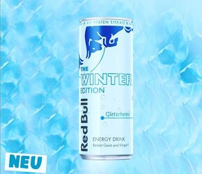 Red Bull winter edition Gletschereis