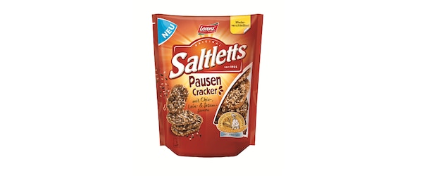 Neu: Saltletts Pausencracker mit Chia-, Lein- und Sesam-Samen