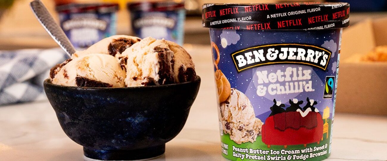 Ben & Jerry's Netflix-Eis - Netflix & Chilll'd jetzt neu