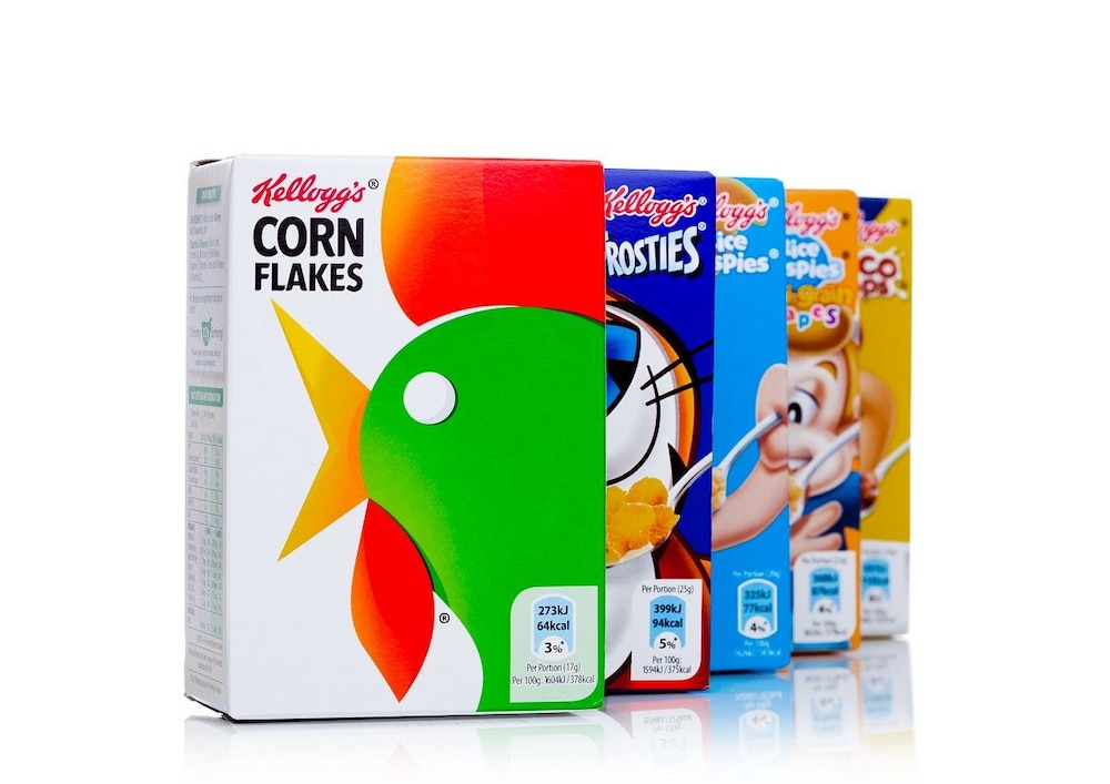 Alle Kelloggs Sorte,die es in Deutschland gibt
