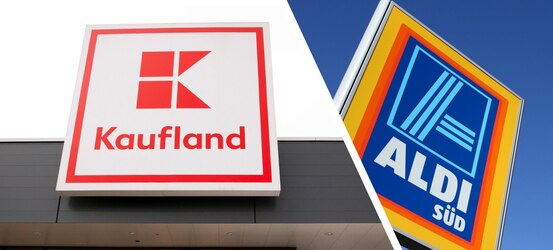Aldi Süd und Kaufland