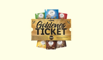 Goldenes Ticket in Lidl-Produkten finden und 500€-Geschenkkarte sichern