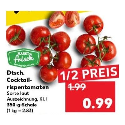 Cocktailtomaten Kaufland