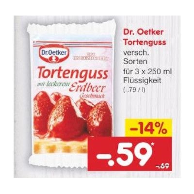 Dr Oetker Tortenguss Netto