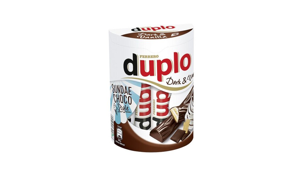 Duplo Dark Vanilla Sundae Style