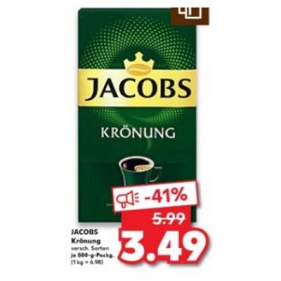 Jacobs Kaffee Kaufland