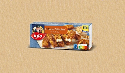 Iglo Brezel-Stäbchen: Fischstäbchen mit Laugenpanade gibt es ab sofort zu kaufen