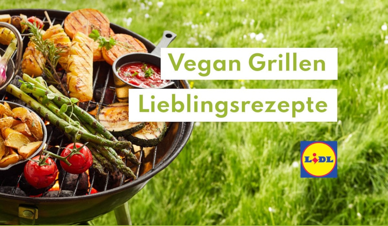 Vegan Grillen - Schnelle Rezepte mit Lidl-Produkten