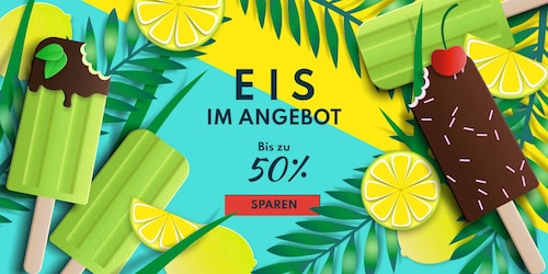 Die besten Eis-Angebote der Woche - Spare bis zu 50%