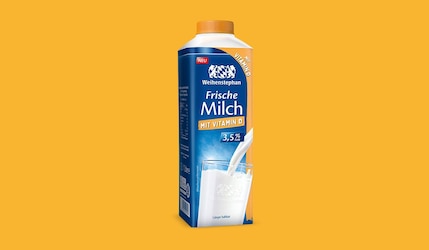 Vitamin D-Milch: Weihenstephan bringt die Milch für den Winter auf den Markt